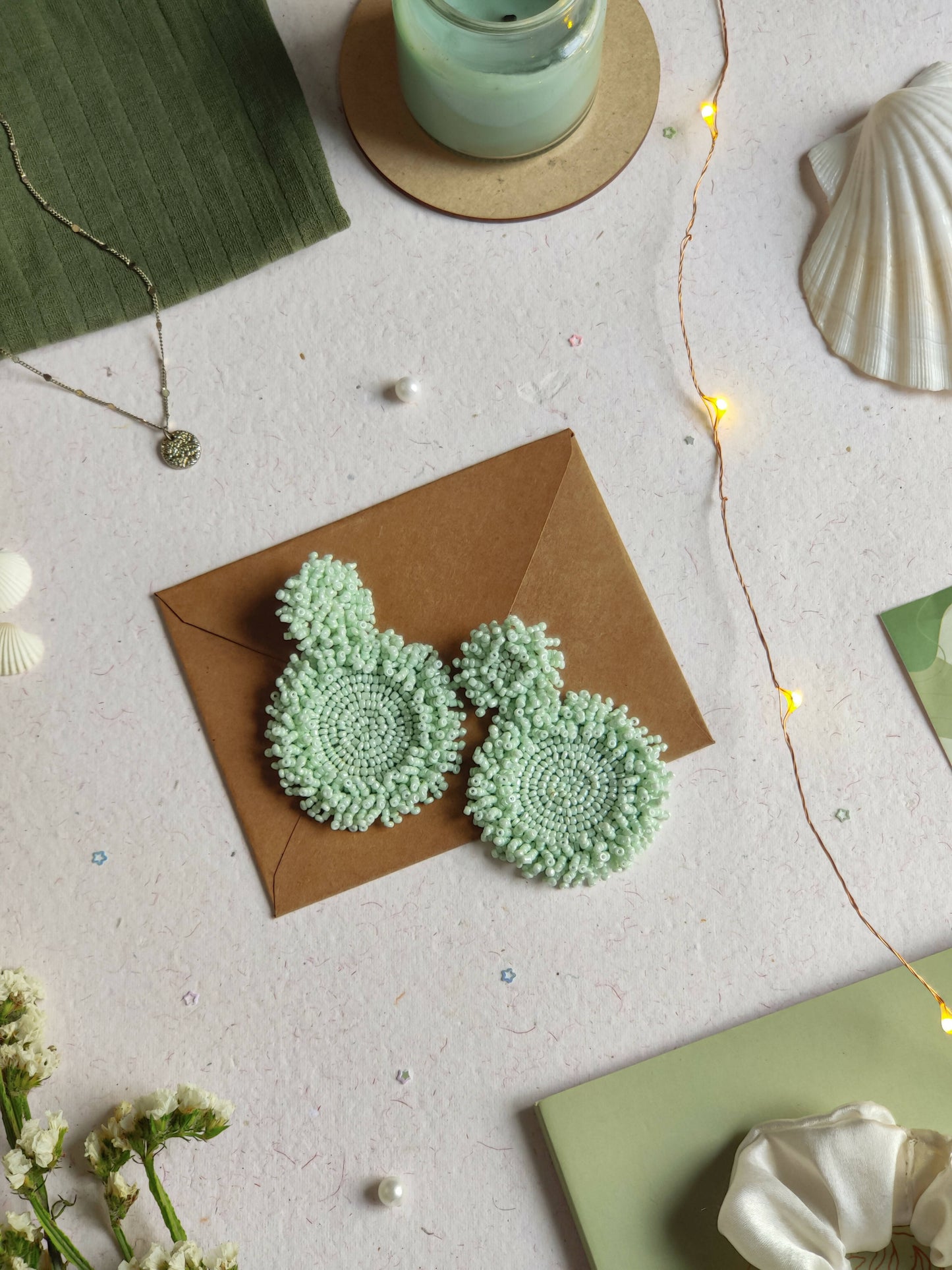 Daydream Earrings - Round Fringes