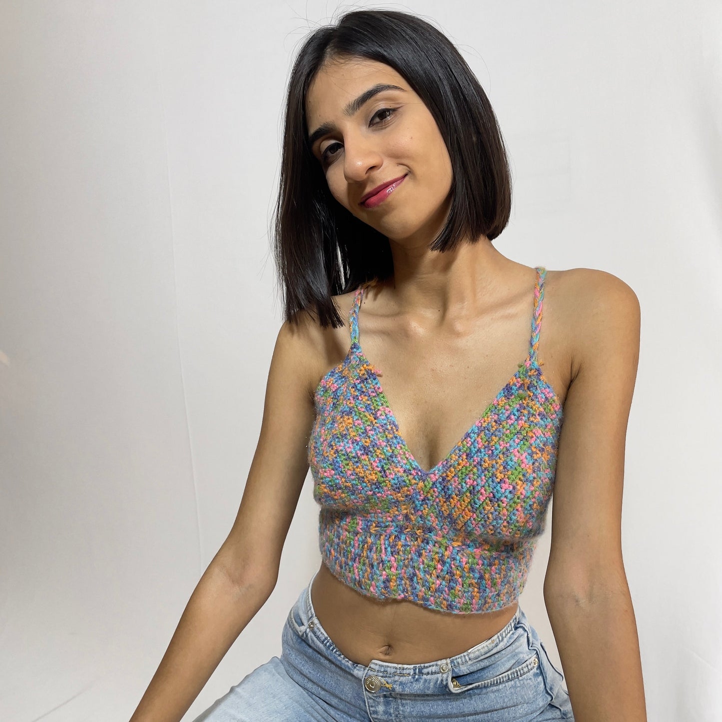 Orchid Crochet Top