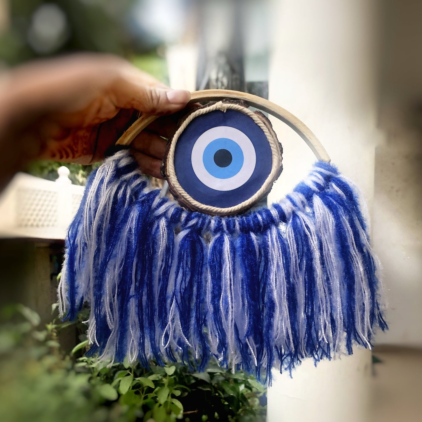 I see You - Blue & White