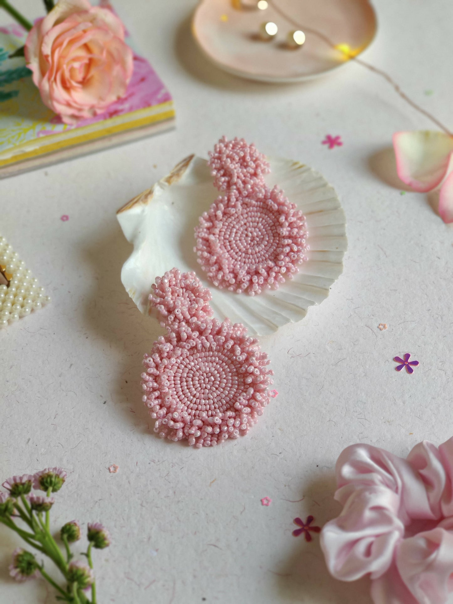 Daydream Earrings - Round Fringes