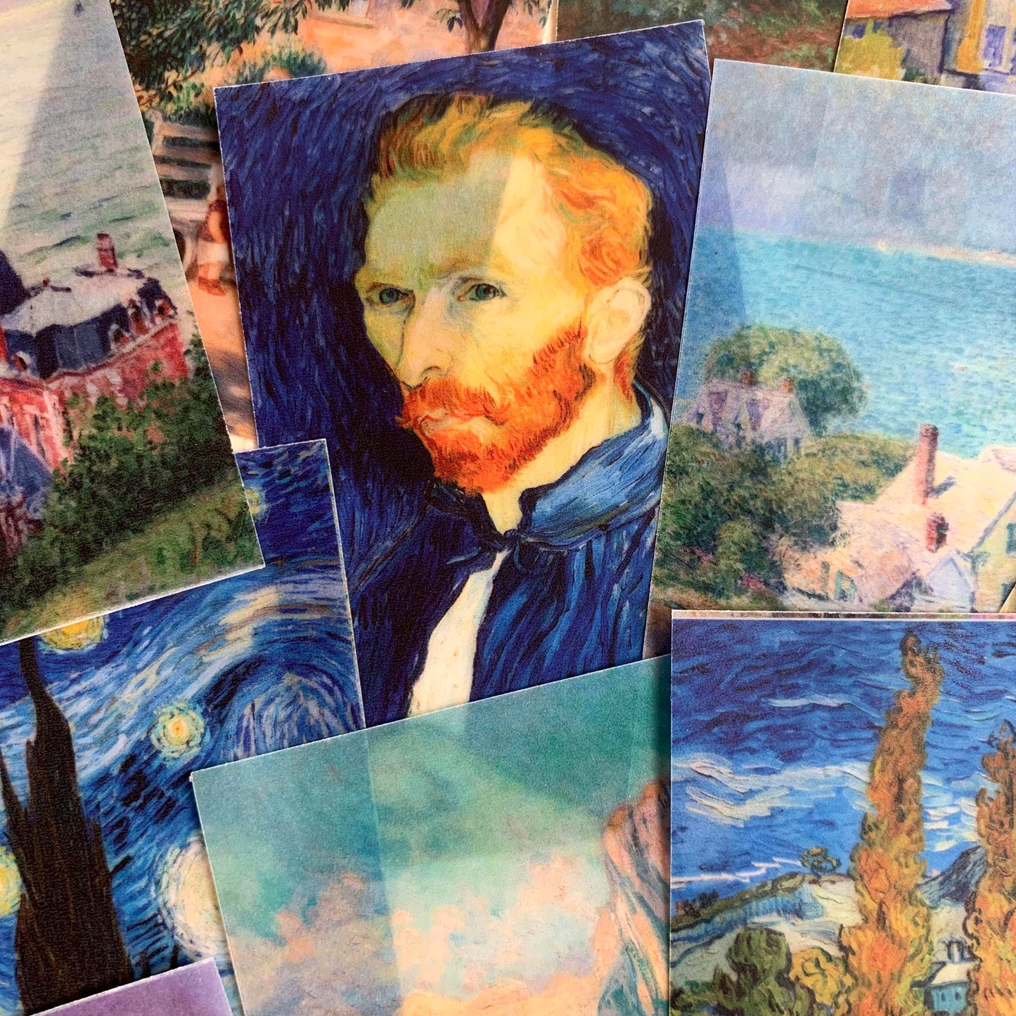 Vellum Booklet - Vintage Paintings