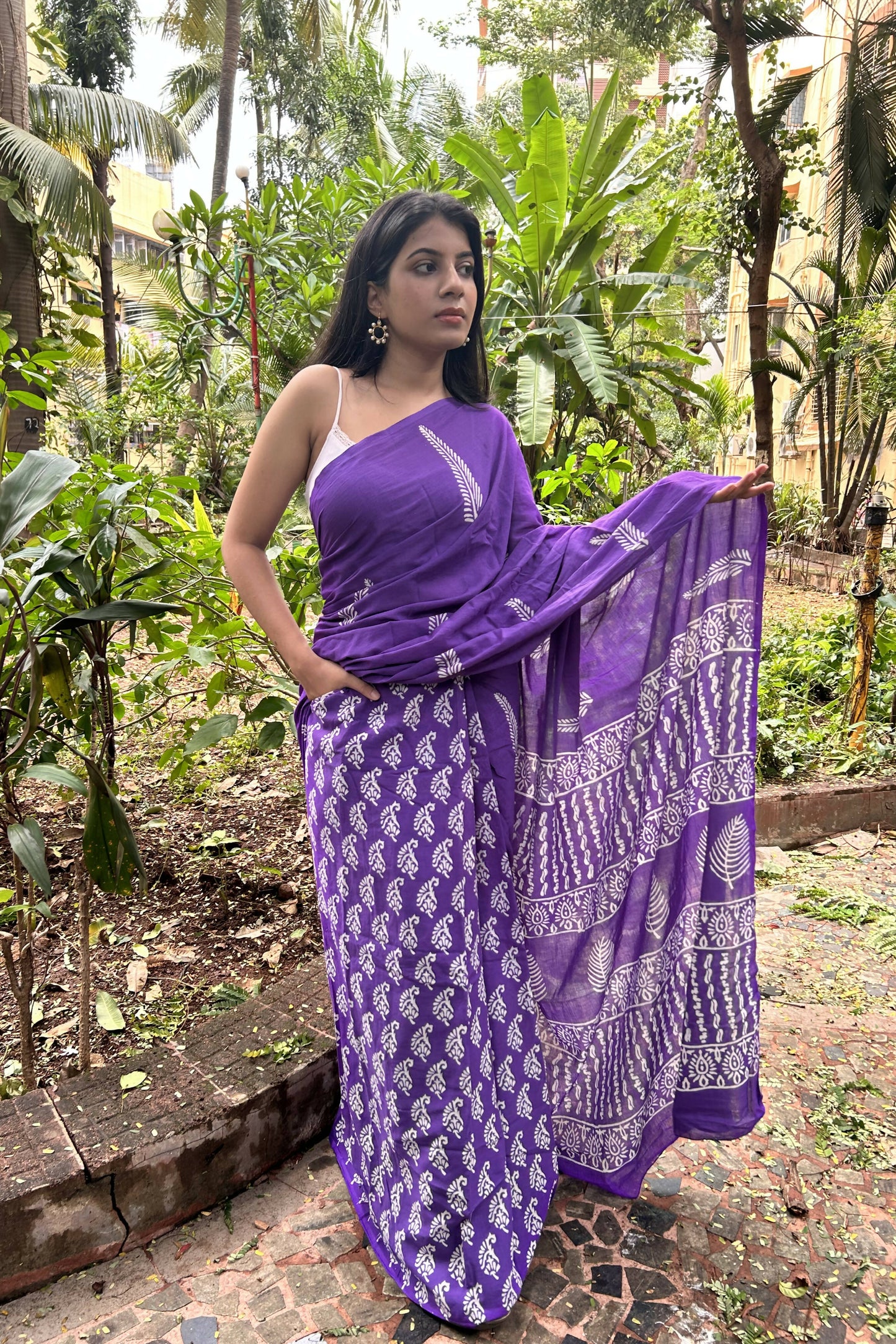 Pure Elegance Pocket Saree