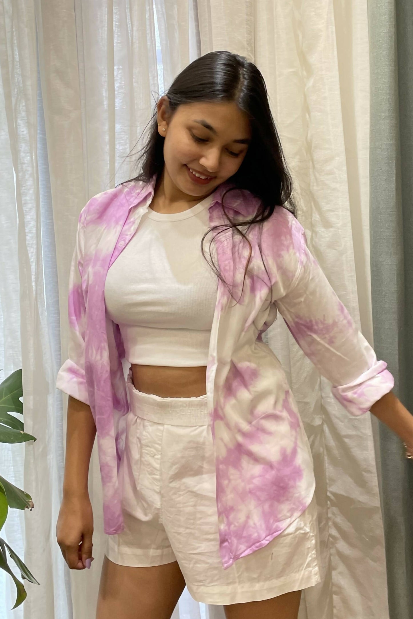 Orchid Tie Dye Shirt