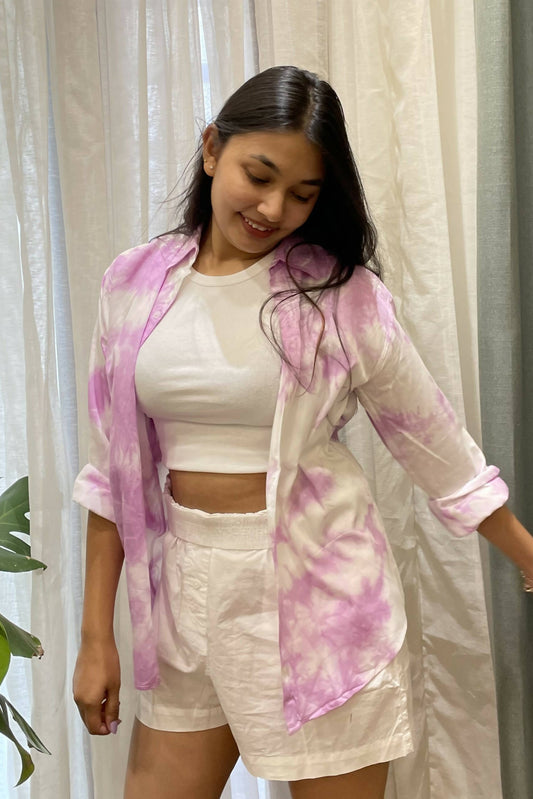 Orchid Tie Dye Shirt