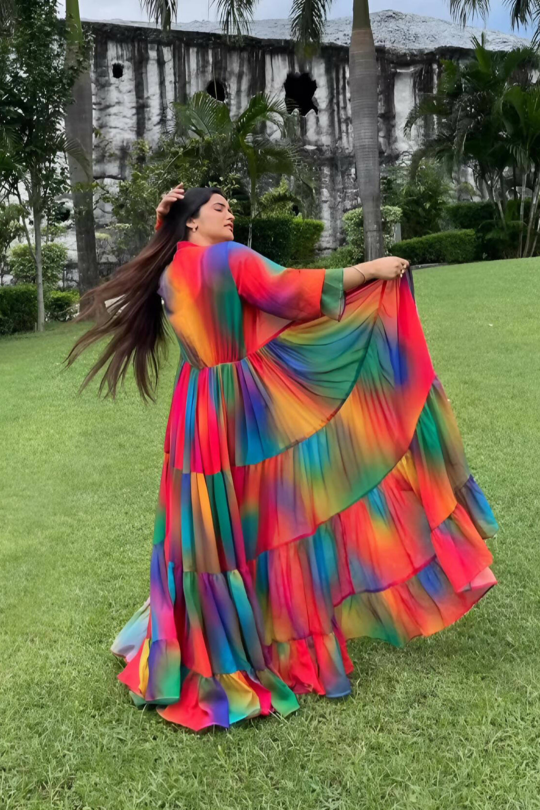 Multicolor Superhero Cape