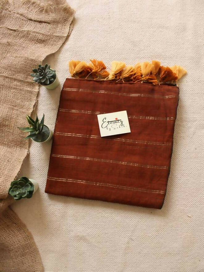 Gerua Parallel Universe Stripes Saree