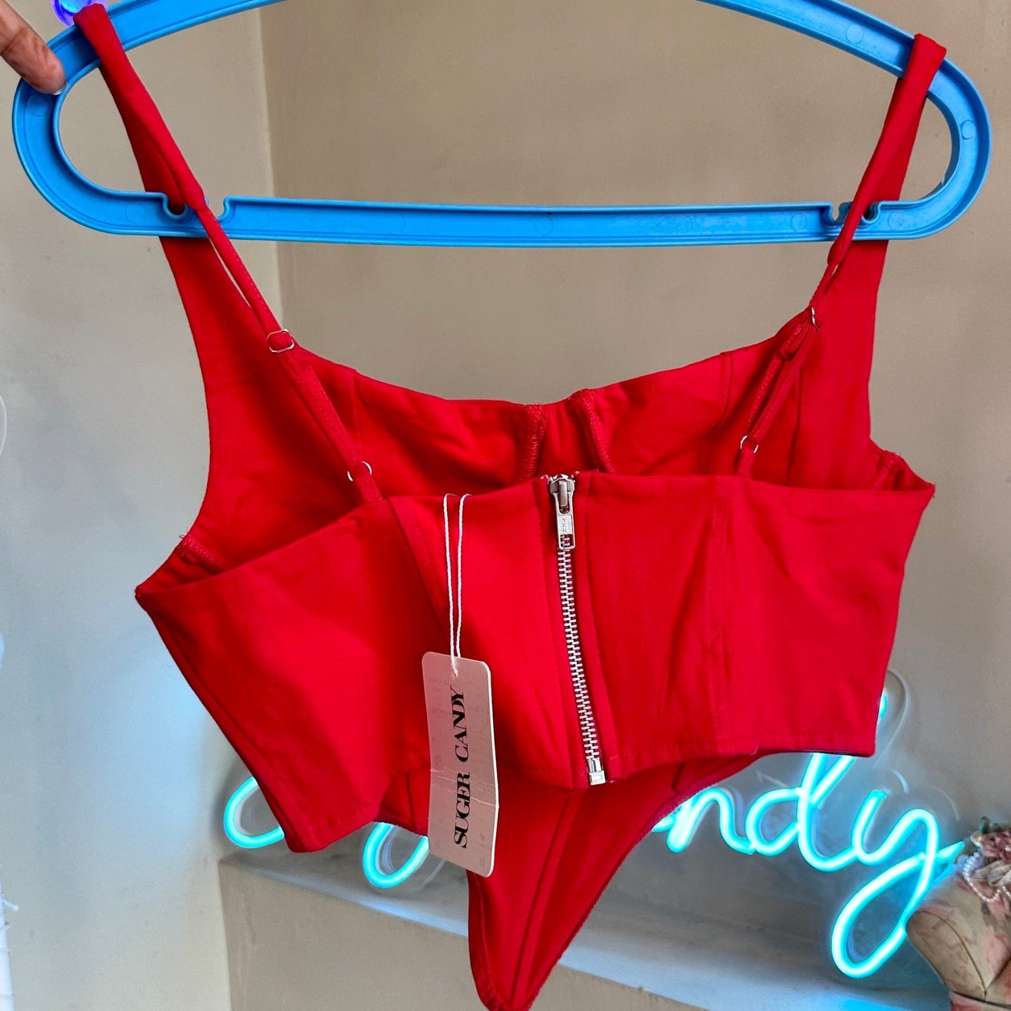 Victoria Red Corset