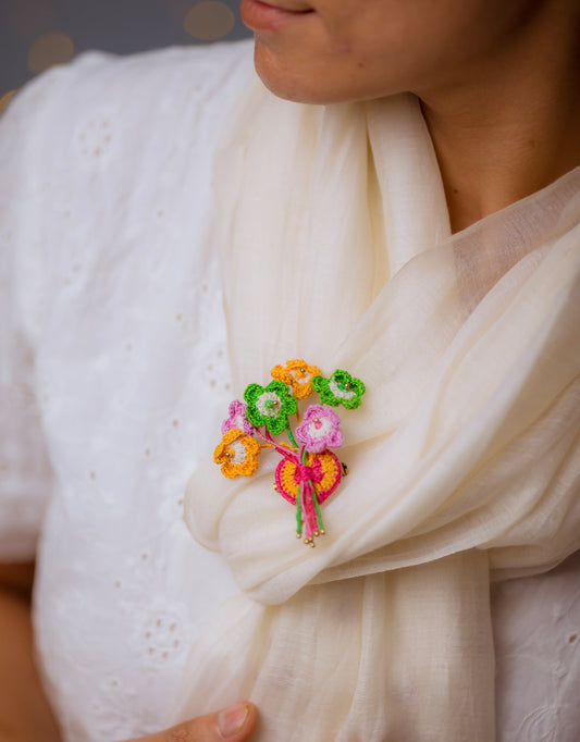 Garden Handcrafted Brooch