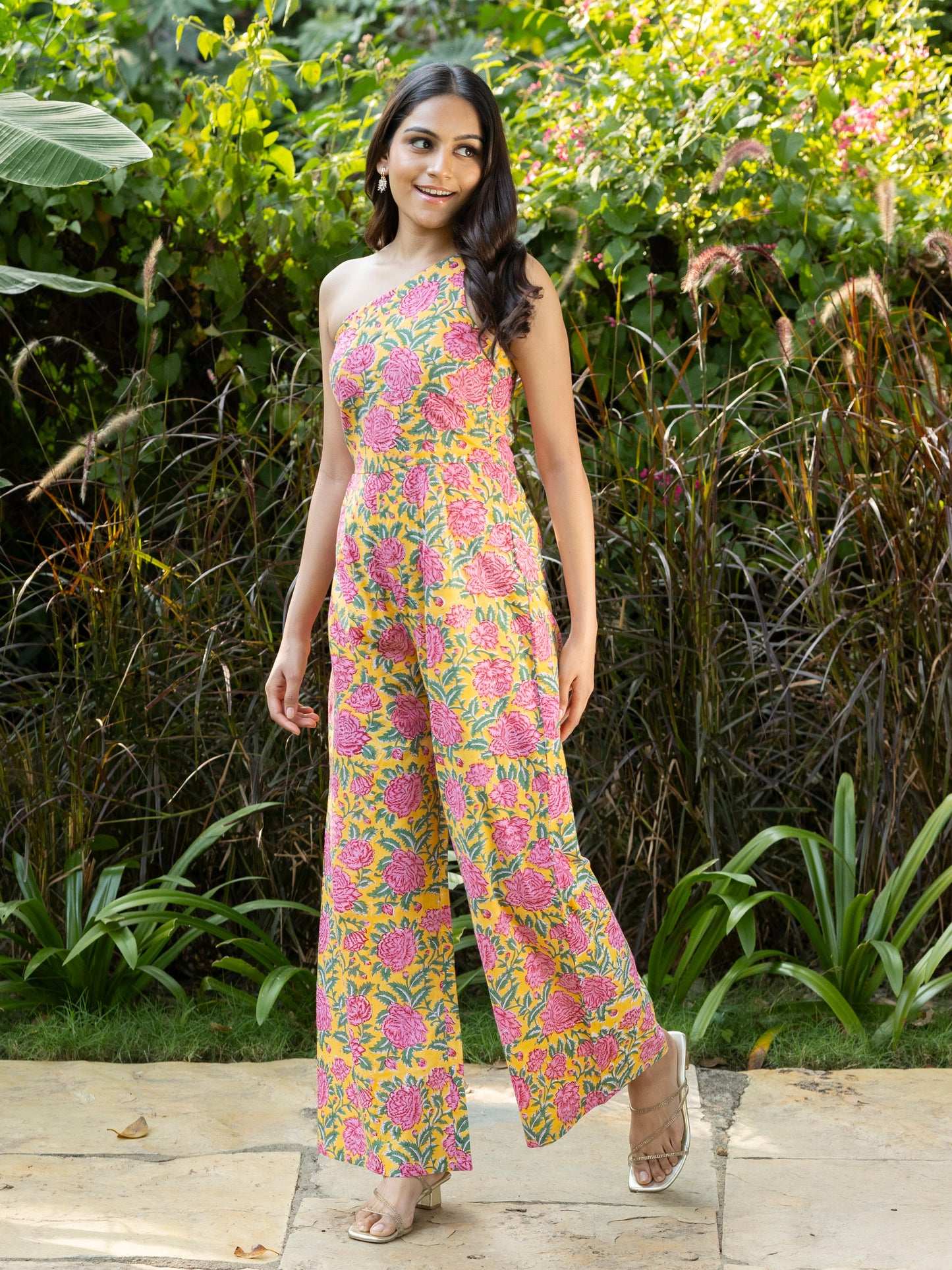 Celeste Handblock Print Jumpsuit