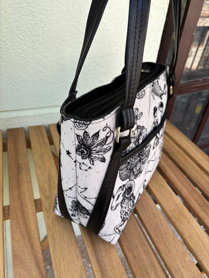 Celestial Mystique Handcrafted Tote