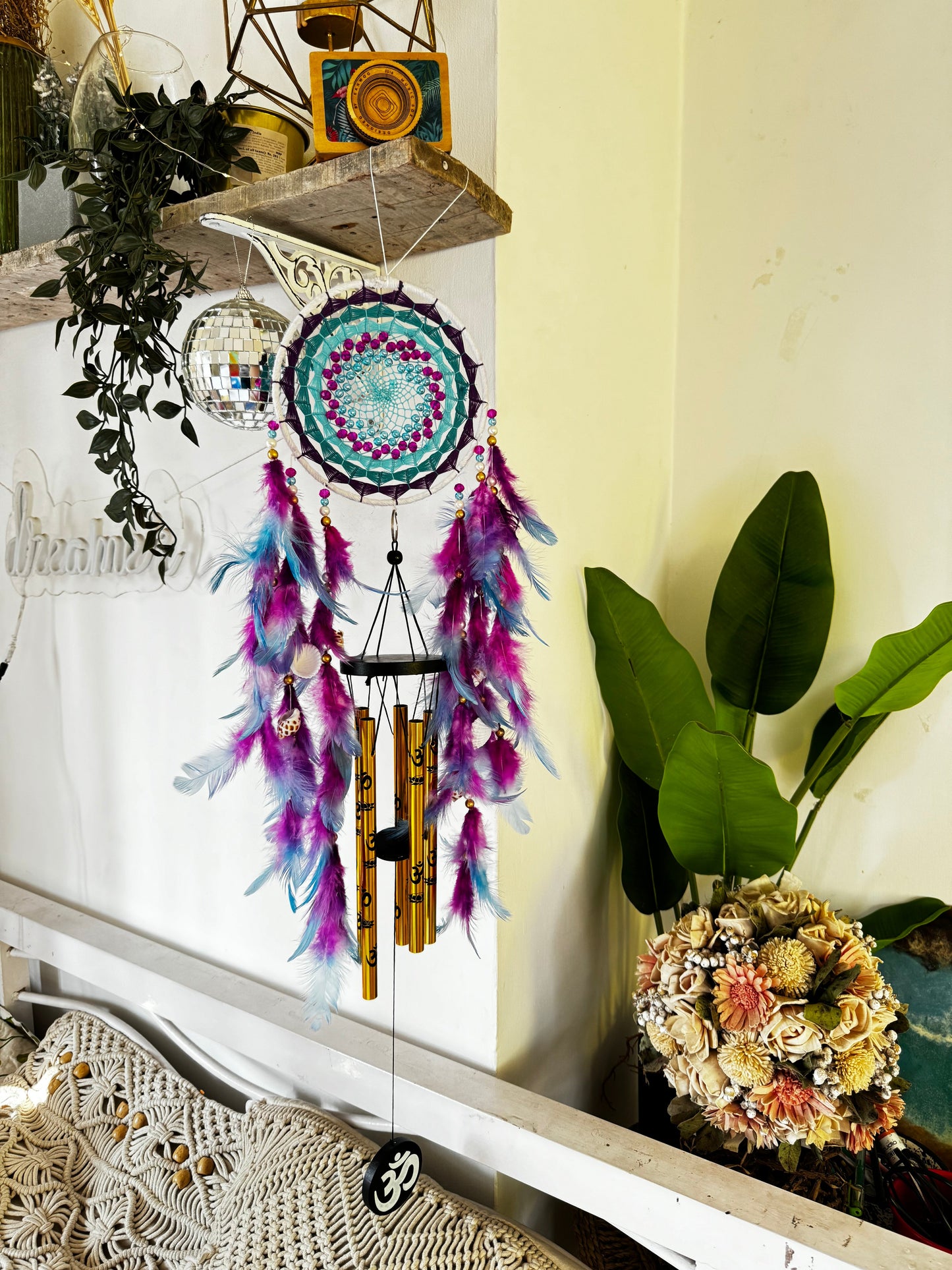 Twilight Omm Windchime Dreamcatcher