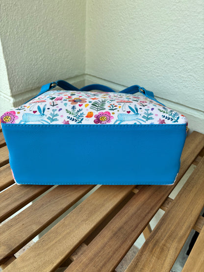 Whimsical Meadow Handcrafted Tote