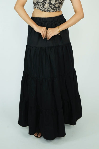 Layered Maxi Skirt