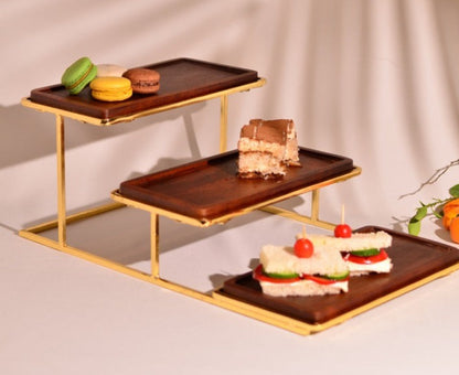 3 Tier Multipurpose Organiser | Platter | Serving Tray