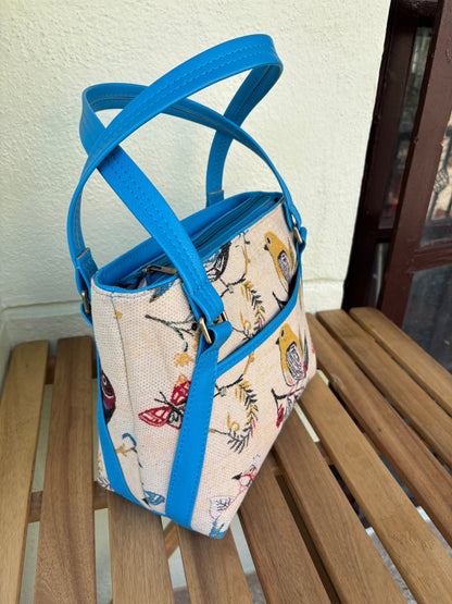 Canary Charm Handcrafted Tote