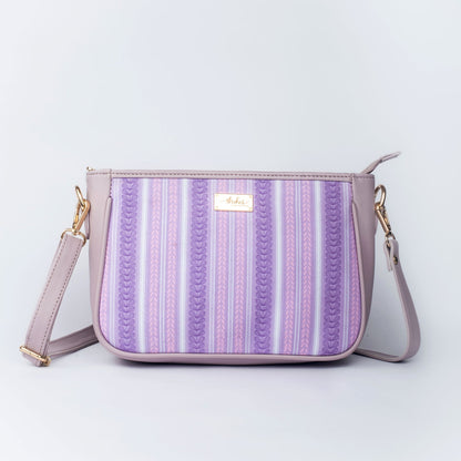 Lilac Leaves Sling bag