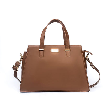 Mocha Elegance Handbag