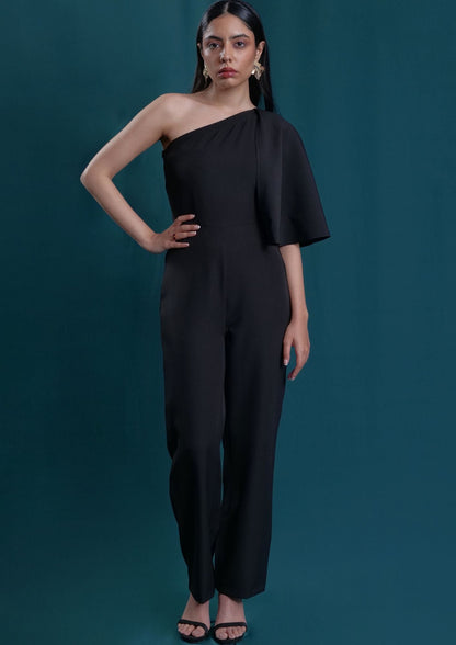 One Shoulder Jumpsuit