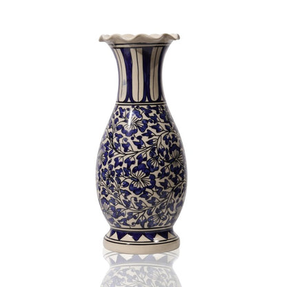 Indigo Ceramic Vase