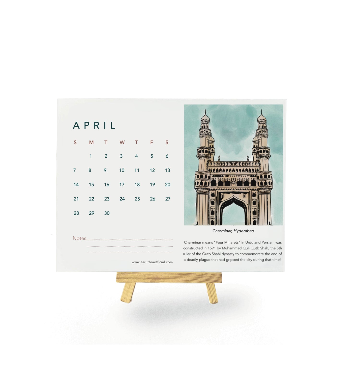 2024 Calendar - Indian Reverie