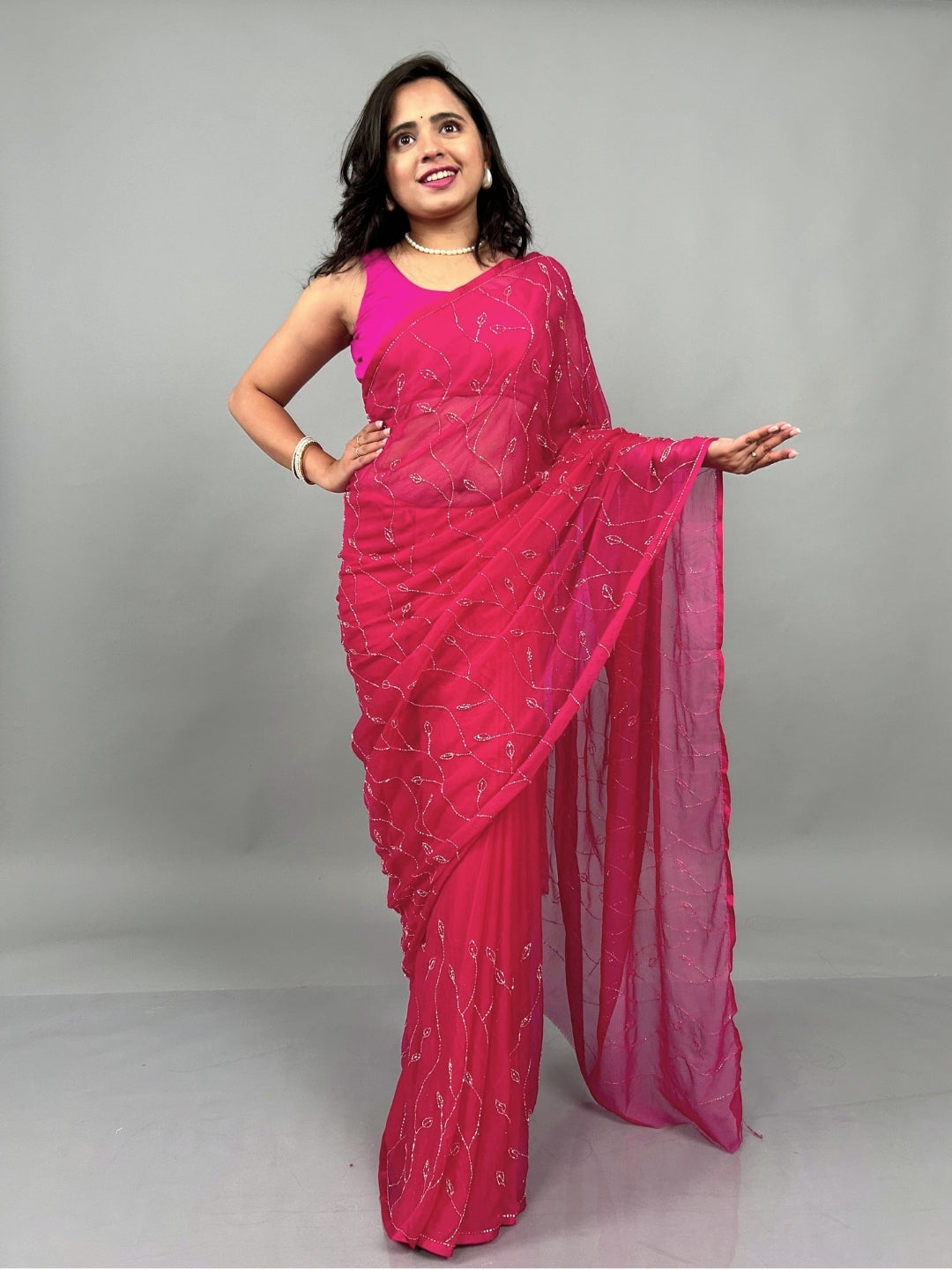 Raina Chiffon Saree