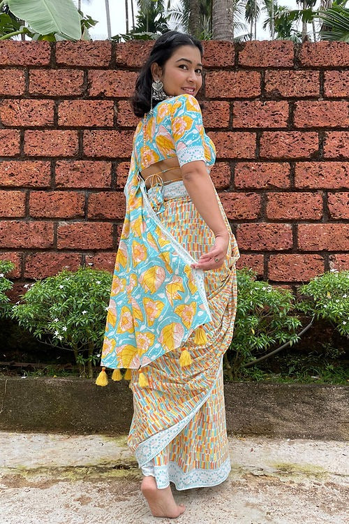 Kaularu ~ Mul Cotton Saree