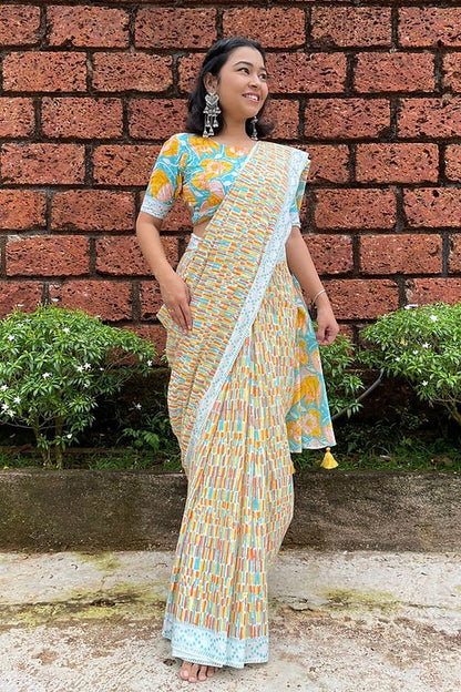 Kaularu ~ Mul Cotton Saree