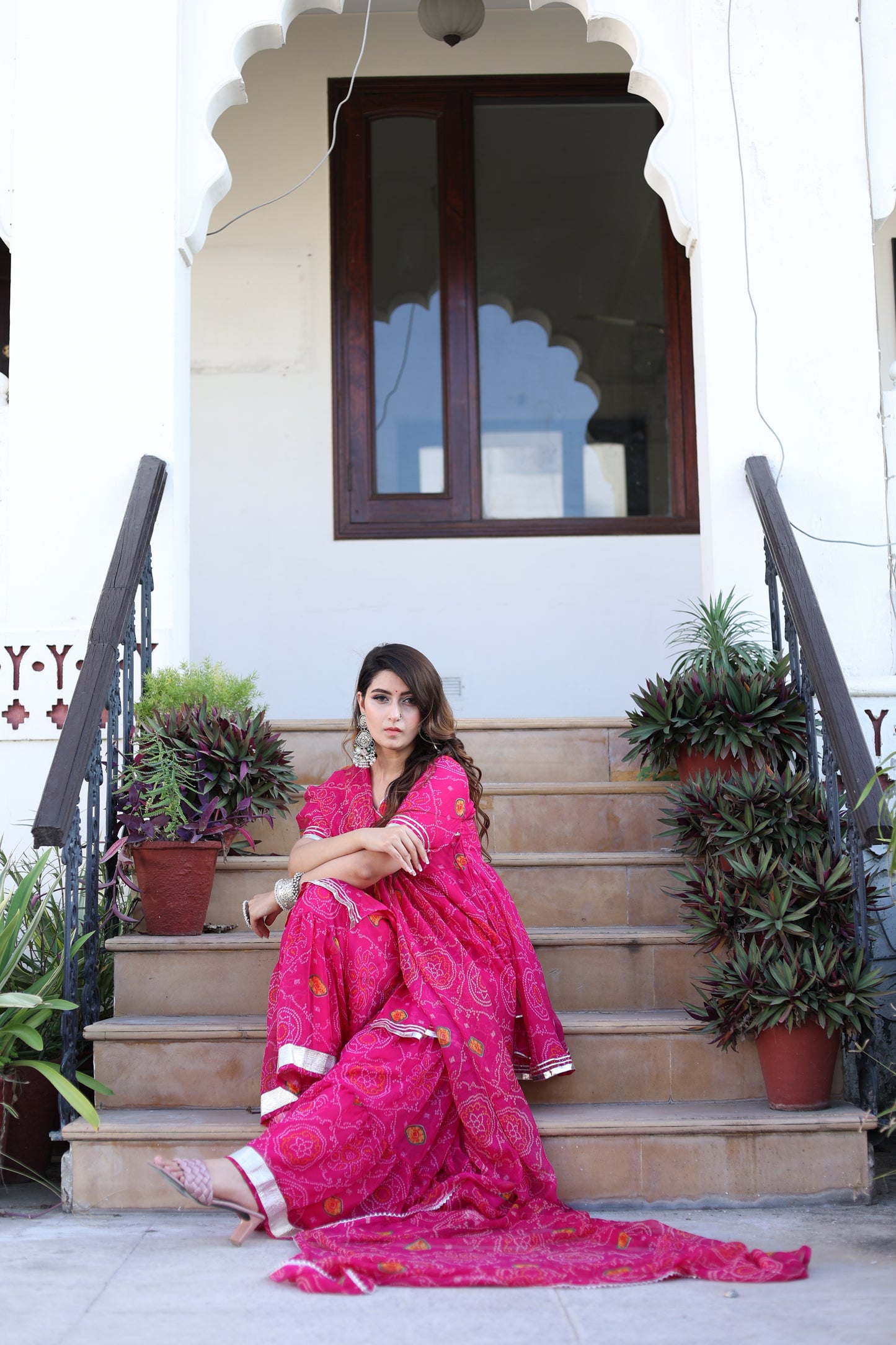 Keshvi Pink Sharara Set