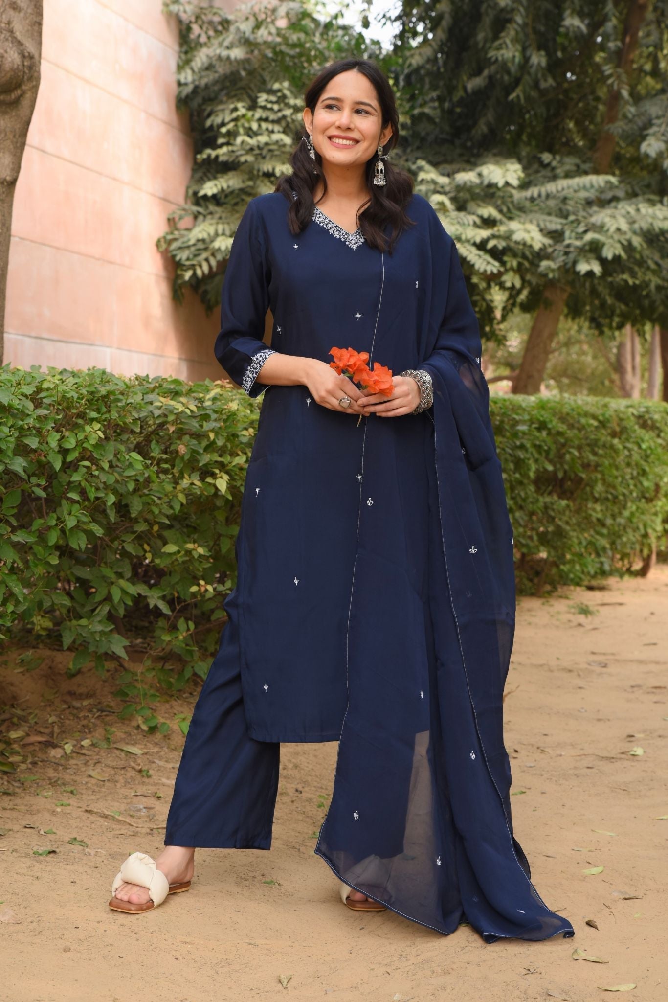 Zodiac Blue Kurta Set