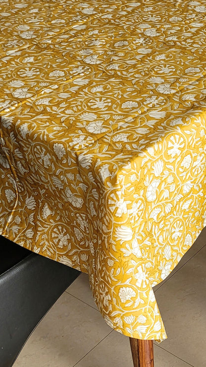 Mustard Fields Wipeable & Anti-slip Tablecover - RECTANGLE