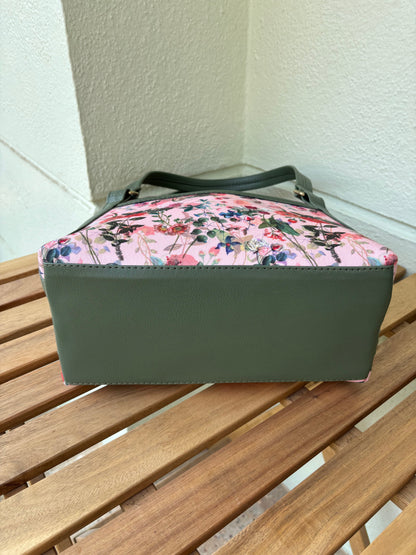 Botanical Bloom Handcrafted Tote