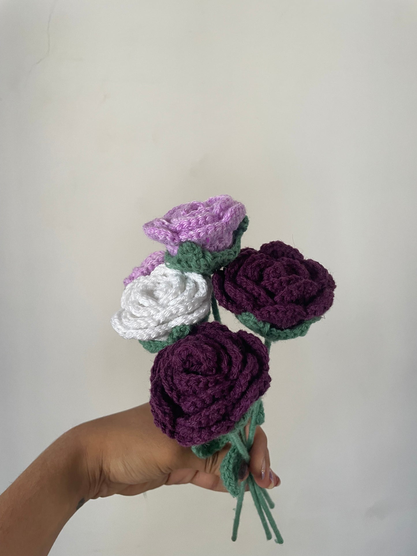 Handcrafted Crochet Rose