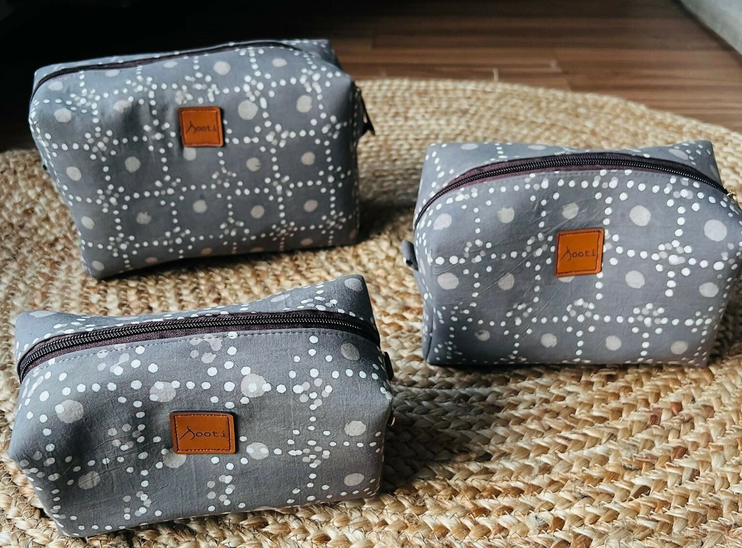 Box Pouches - Set of 3 | Polka Love