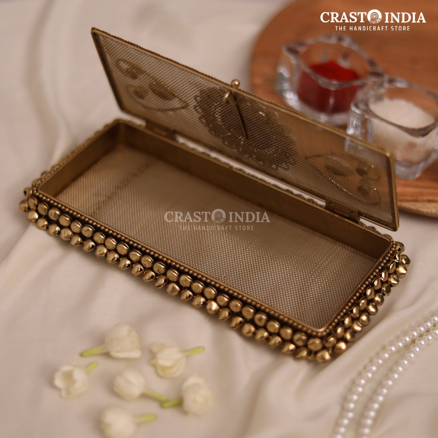 Handcrafted Ghunghroo Jewellery Cash Box