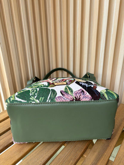 Tropical Vista Handcrafted Tote