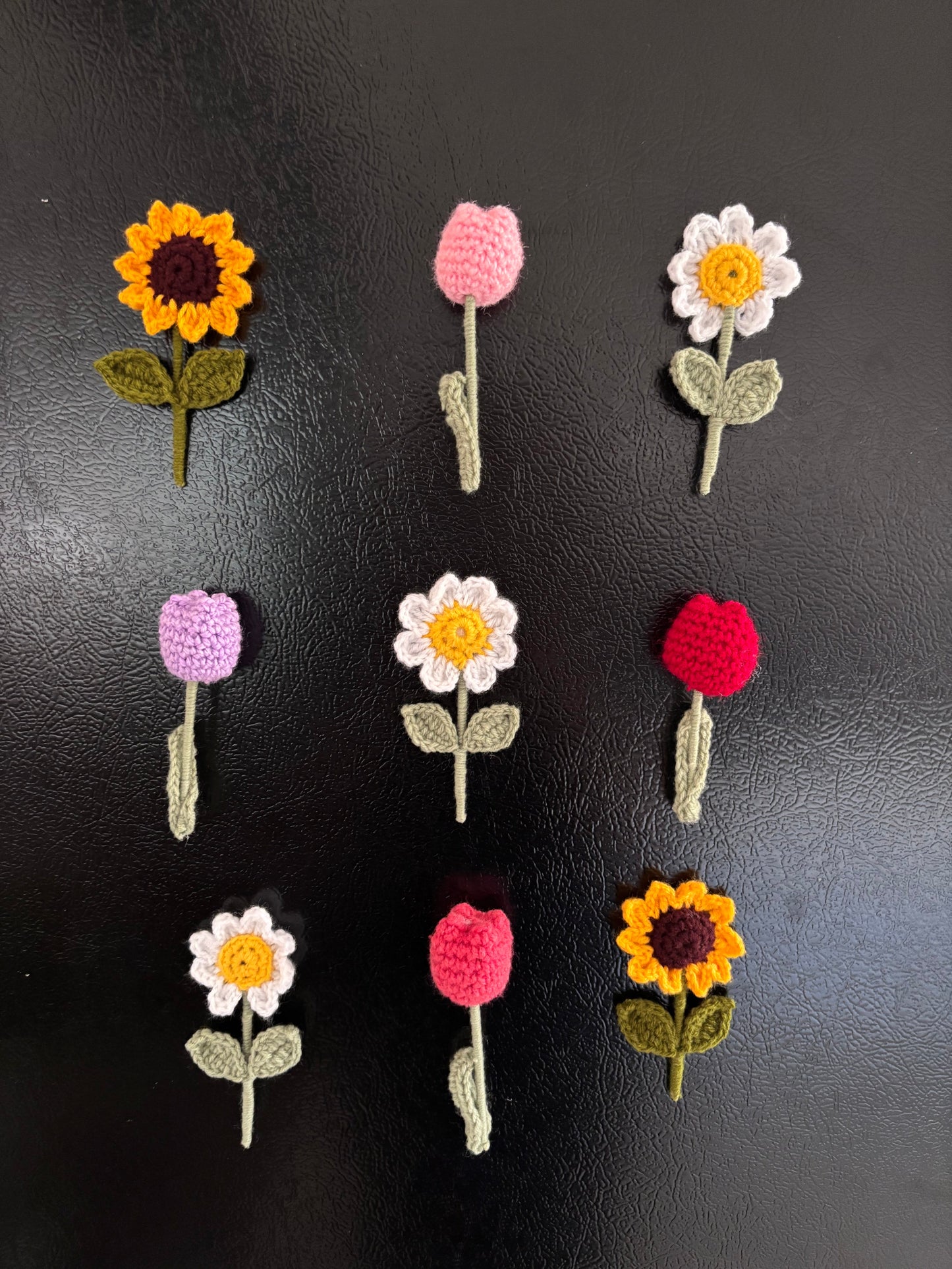 Flower Fridge Magnets