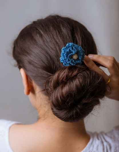 Hairstick ~ Blue Poppy