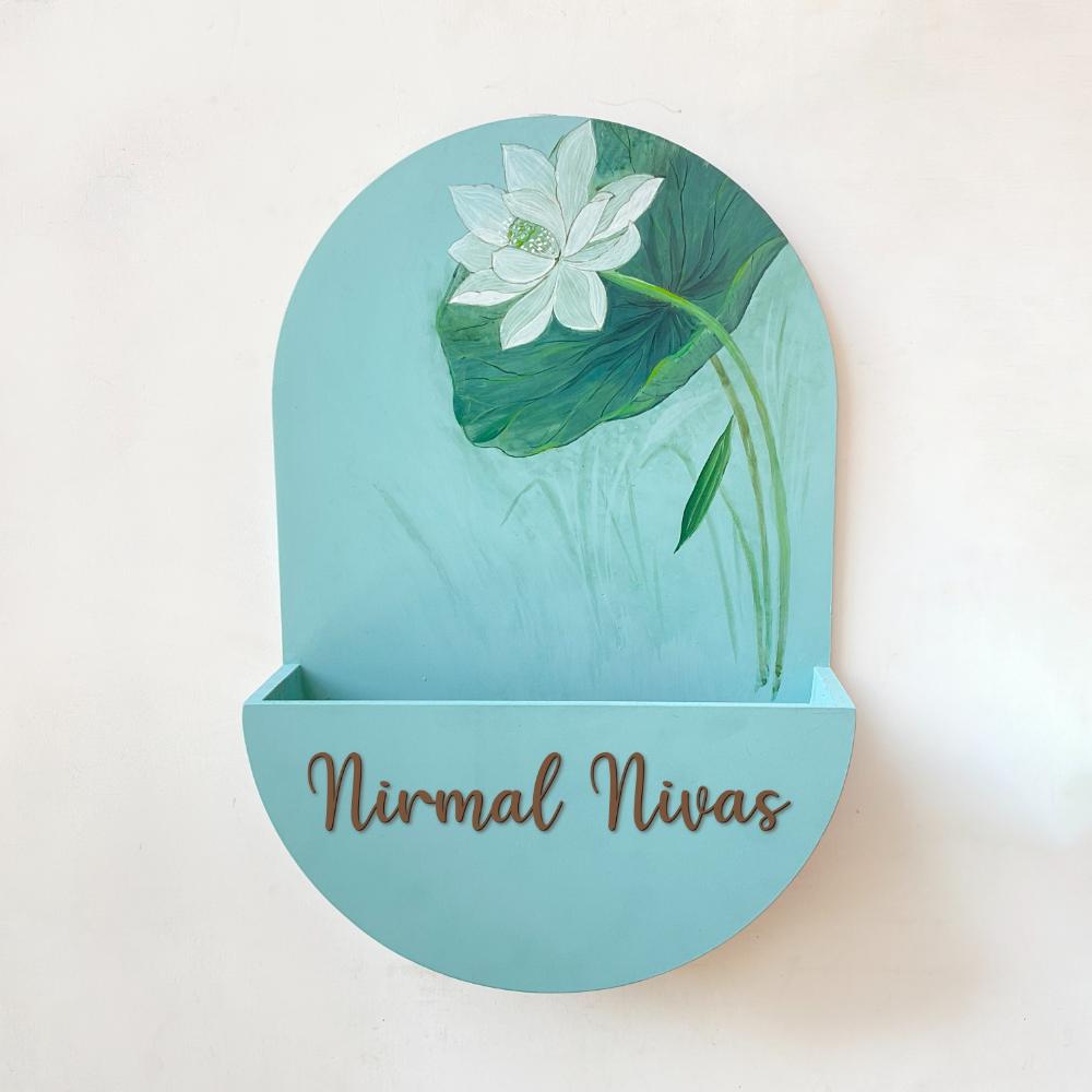 Round Planter Nameplate Set of Two