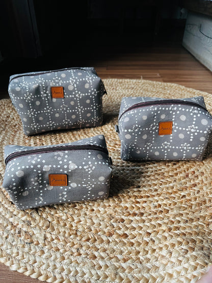 Box Pouches - Set of 3 | Polka Love