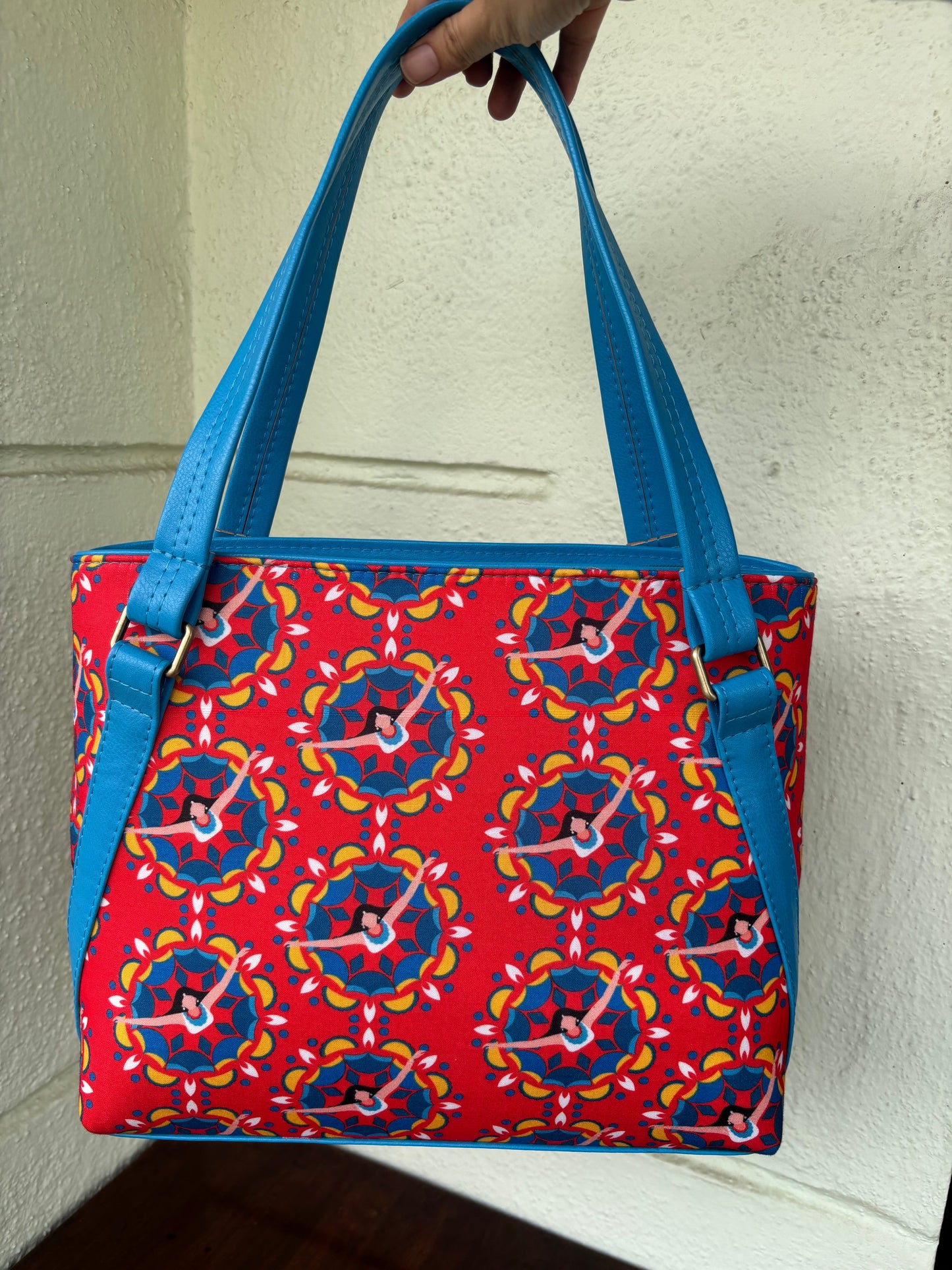 Mosaic Bloom Handcrafted Tote