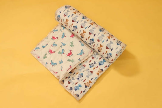 Baby Quilt Mul Cotton Fish (0-4 Y)