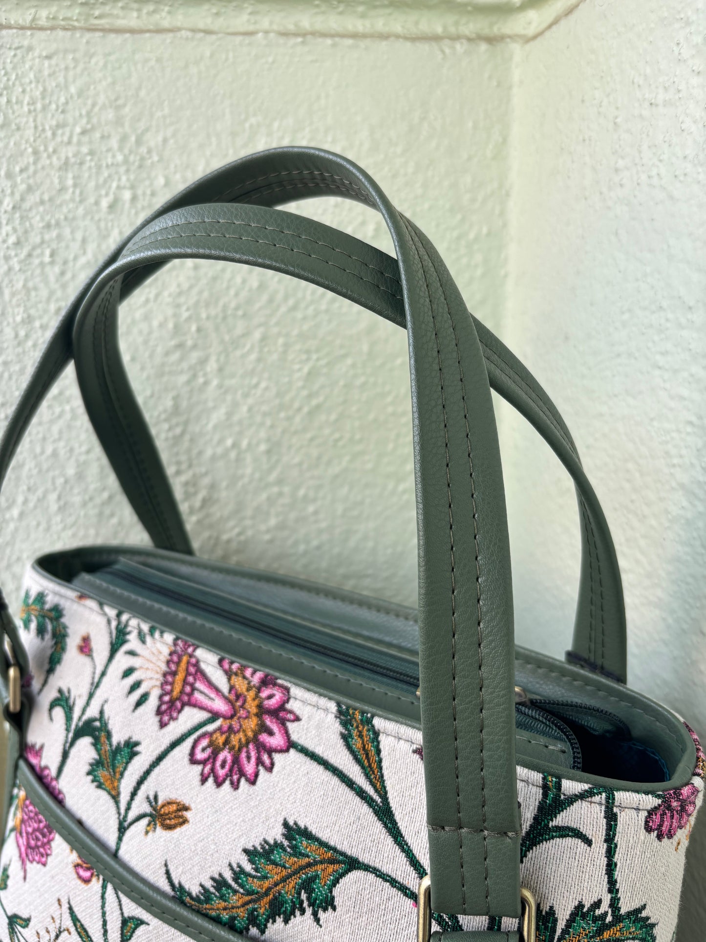 Vintage Bloom Handcrafted Tote