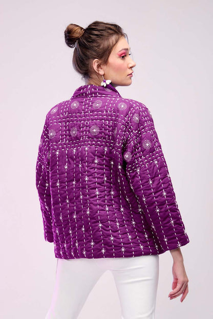 Kaia Thread Embroidered Jacket