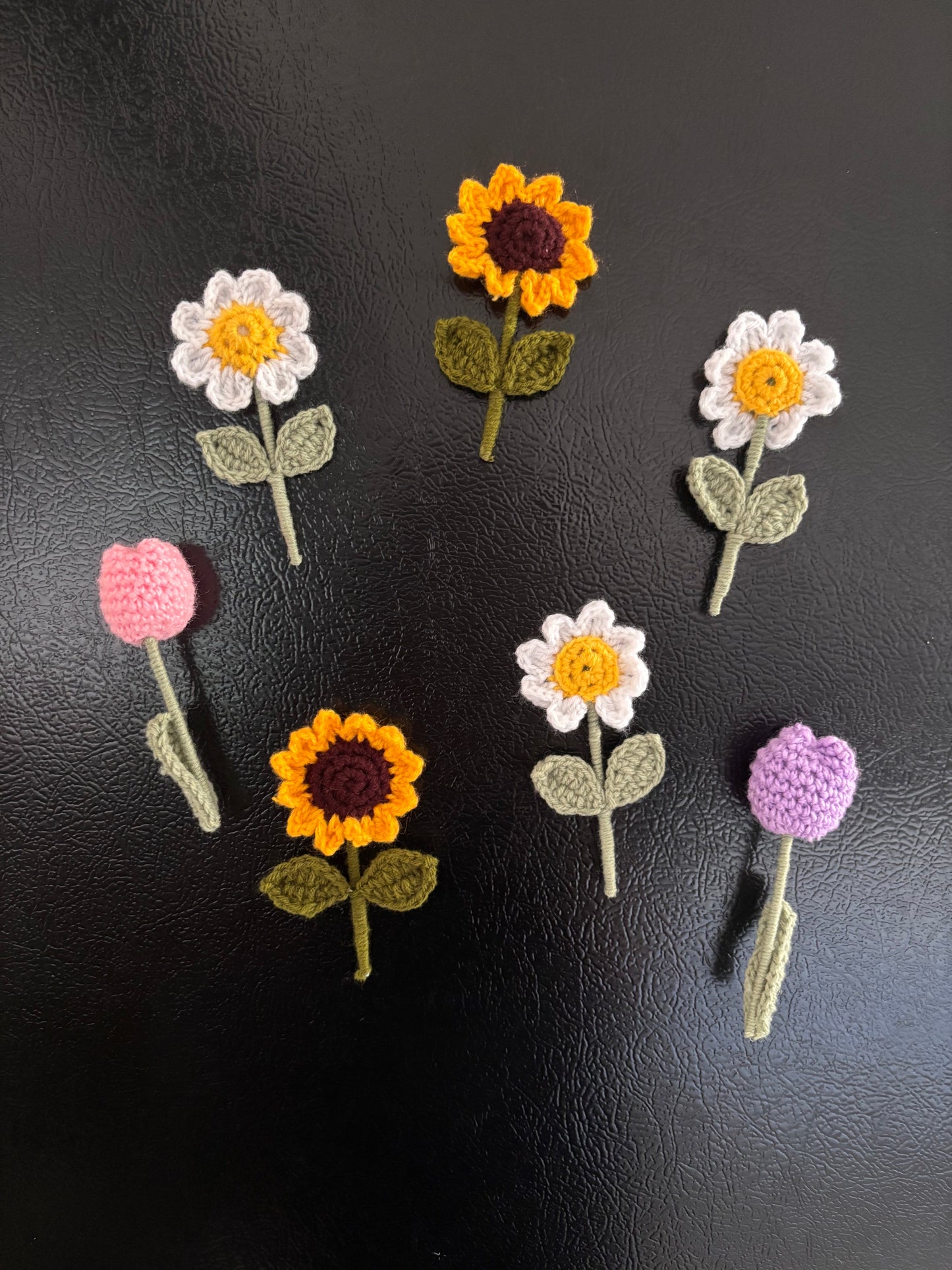 Flower Fridge Magnets