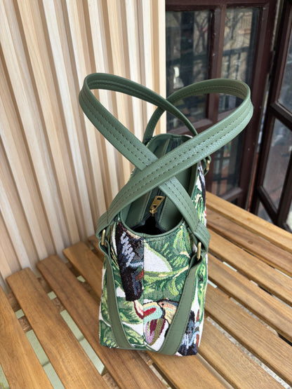 Tropical Vista Handcrafted Tote