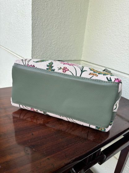 Vintage Bloom Handcrafted Tote