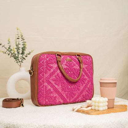 Fuschia Flame Laptop Bag