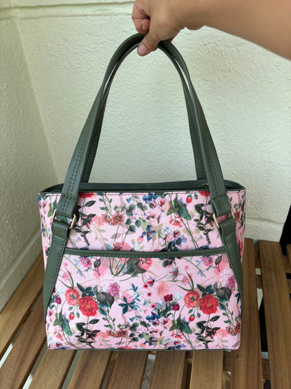 Botanical Bloom Handcrafted Tote