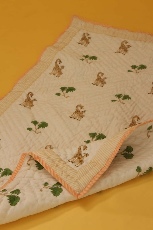 Baby Quilt Mul Cotton Family (0-4 Y)