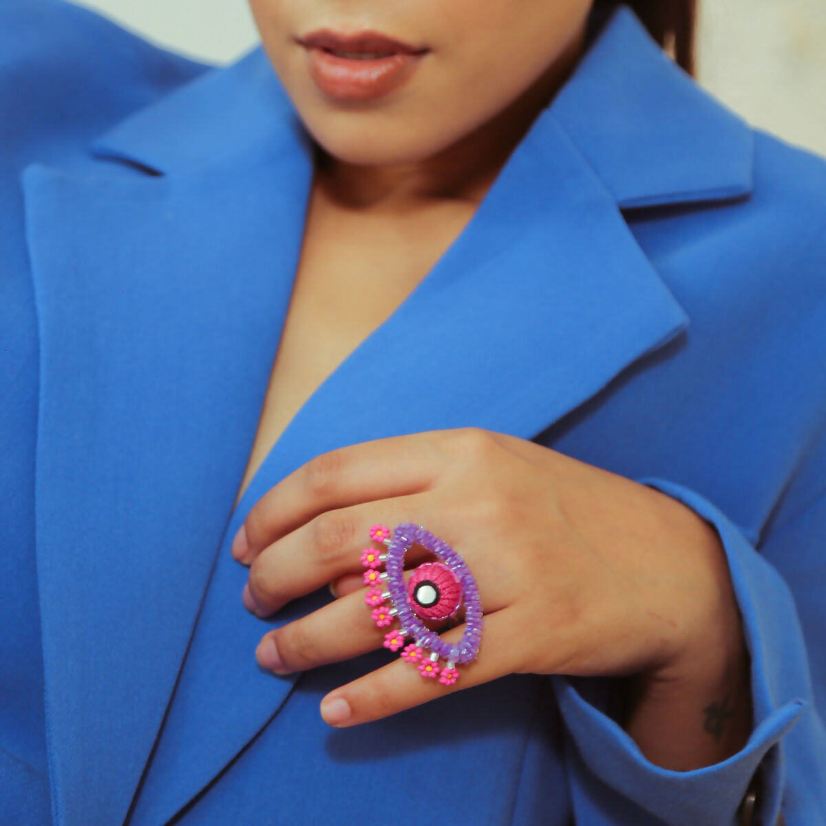 Eye-Spy Ring Pink